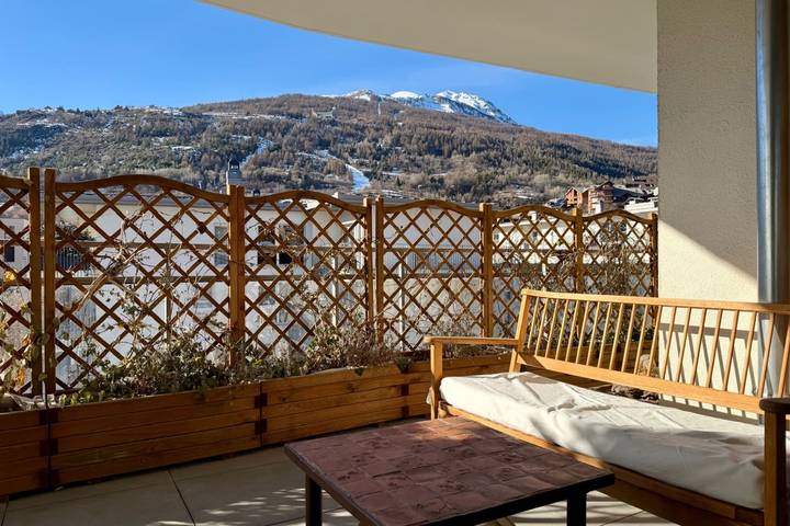 Location de vacances pour 4 personnes, avec terrasse à Briançon