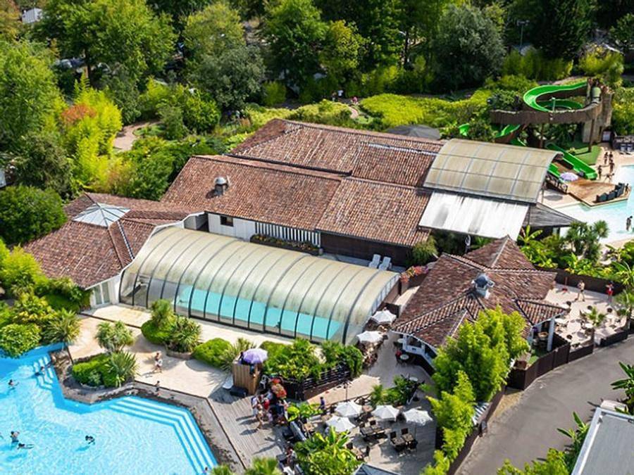 Village Tropical Sen-Yan - Mobilheim 5 personen - Aqua 2 Zimmer 4/5 Personen Ohne Sanitär in Mézos, Côte d’Argent