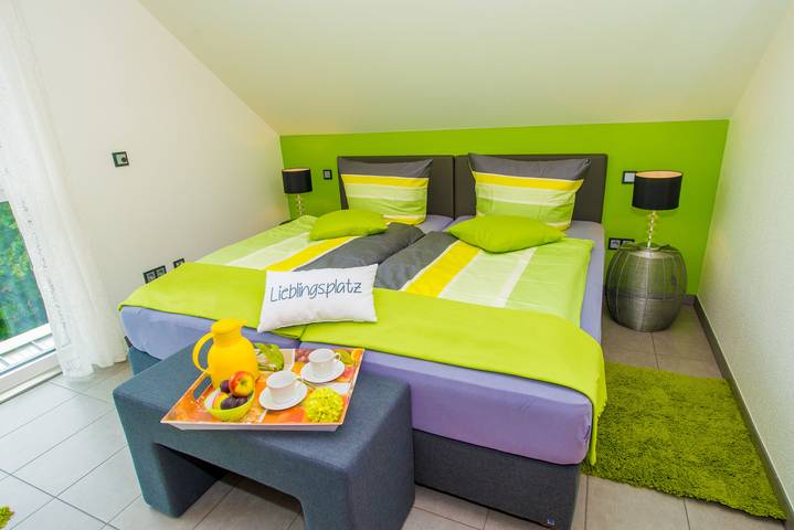Ferienwohnung für 5 Personen, mit Balkon und Garten in Bensheim