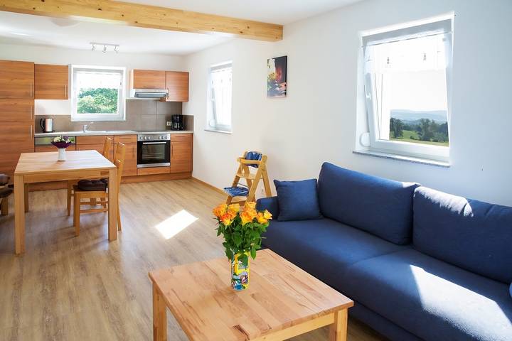 Location de vacances pour 4 personnes, avec jardin à Owingen
