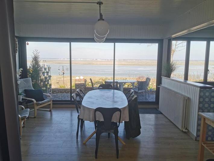 Gîte pour 8 personnes, avec jardin ainsi que vue et terrasse, animaux acceptés dans Baie de Somme