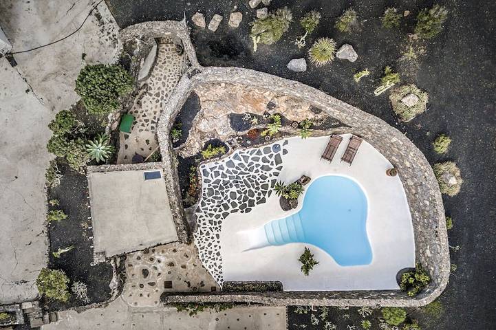 Chalet voor 4 personen, met tuin en terras op Lanzarote