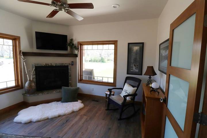 Vacation rental for 6 people, with yard and terrace in Spearfish