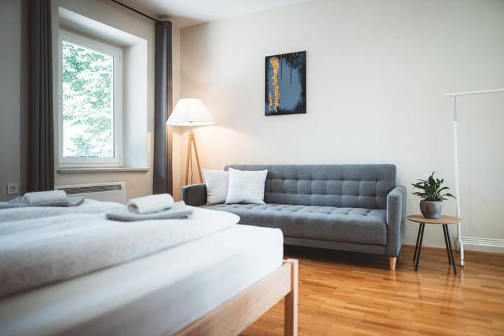 Chambre d’hôte pour 2 personnes, avec terrasse ainsi que jardin et vue