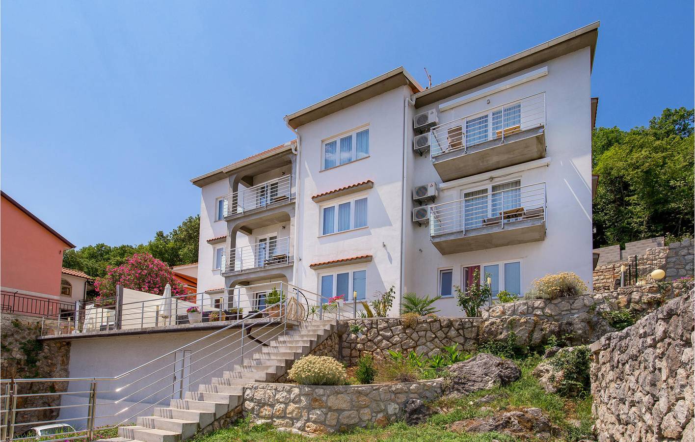 Ganze Ferienwohnung, Ferienwohnung für 4 Personen mit Terrasse in Moscenicka Draga, Opatija Riviera