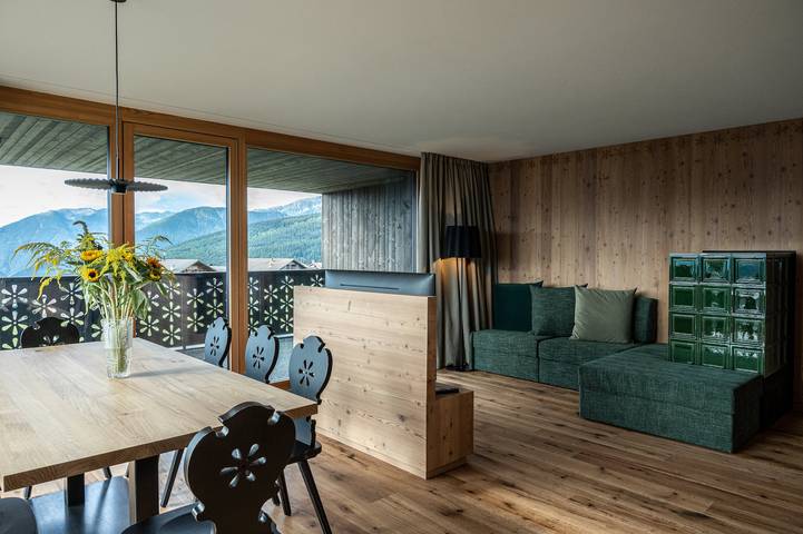 Ferienwohnung für 6 Personen, mit Garten und Sauna, kinderfreundlich in Meransen