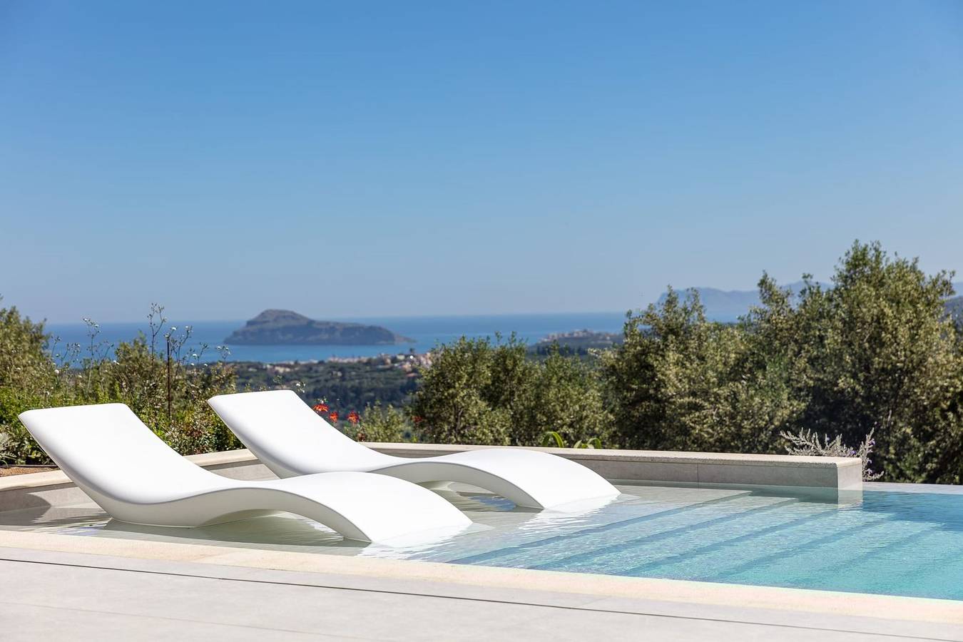 Villa für 6 Personen mit Pool in Chania und Umgebung