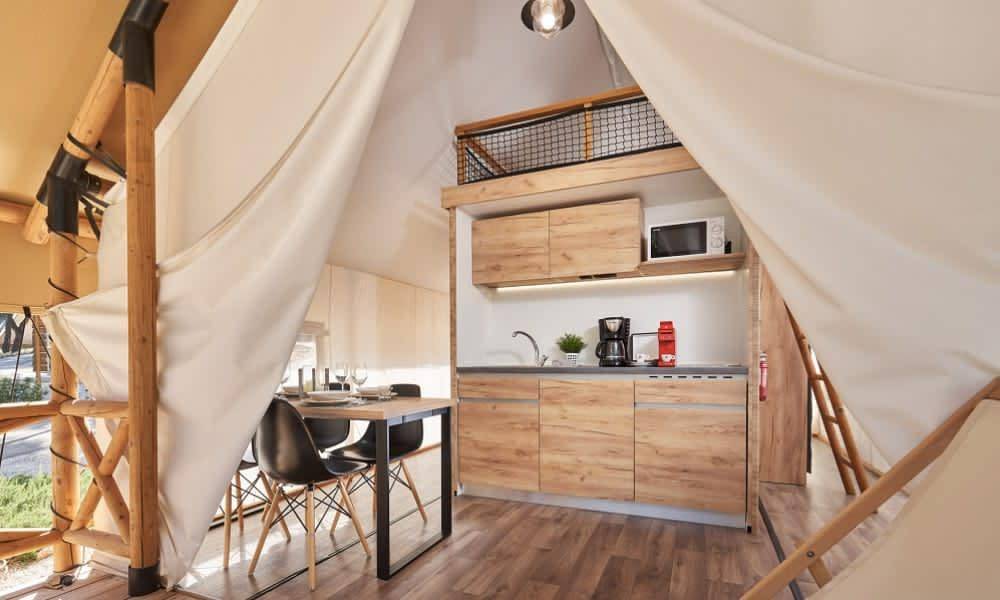 Europarcs Gulperberg — Glamping Zelt 4 in Gulpen, Limburg (Niederlande)