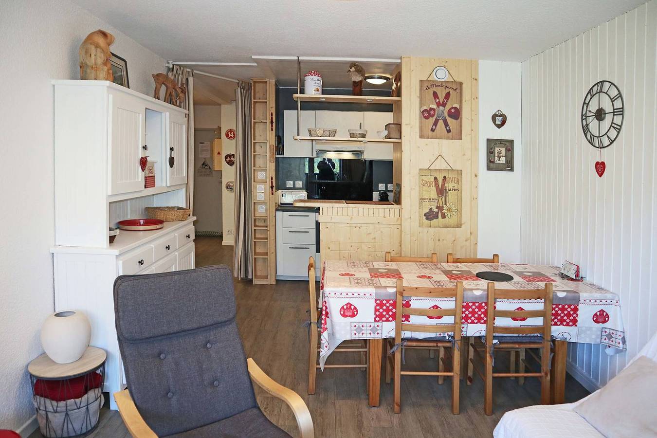 Appartement de vacances entier, Superbe Appartement 8 Personnes in Les Orres, Parc national des Écrins