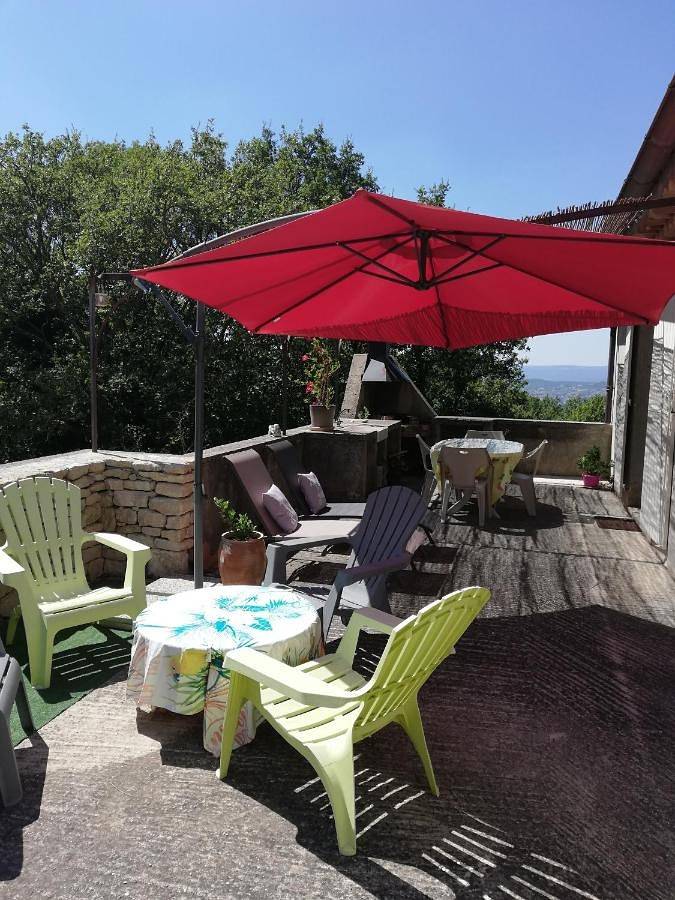 Maison de vacances pour 5 personnes, avec Terrasse ainsi que Jardin et Vue