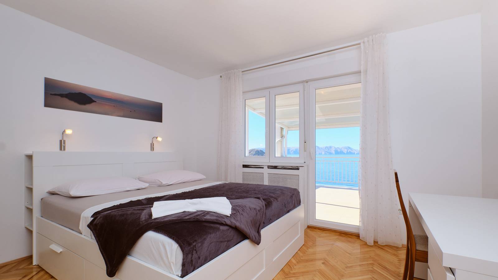 Ganze Wohnung, Apartman Arnia pool&beachfront by Villas Guide in Sveti Juraj, Naturpark Velebit