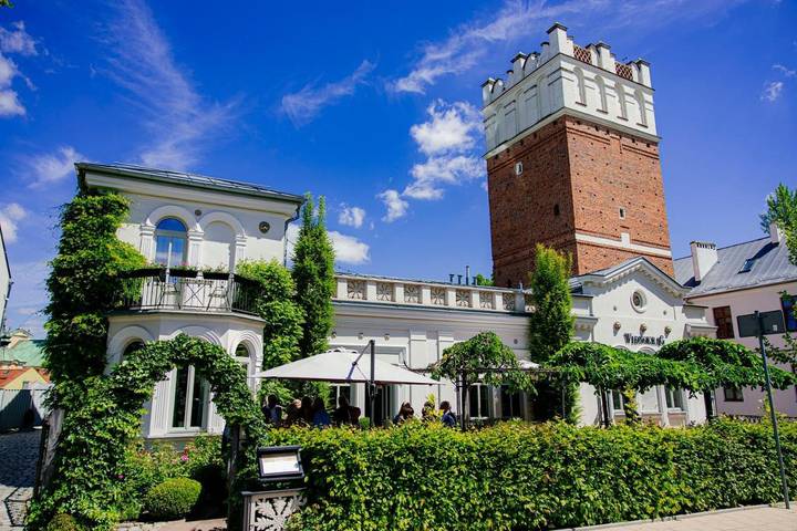 Hotel dla 2 osób, z widok i ogród w Sandomierz