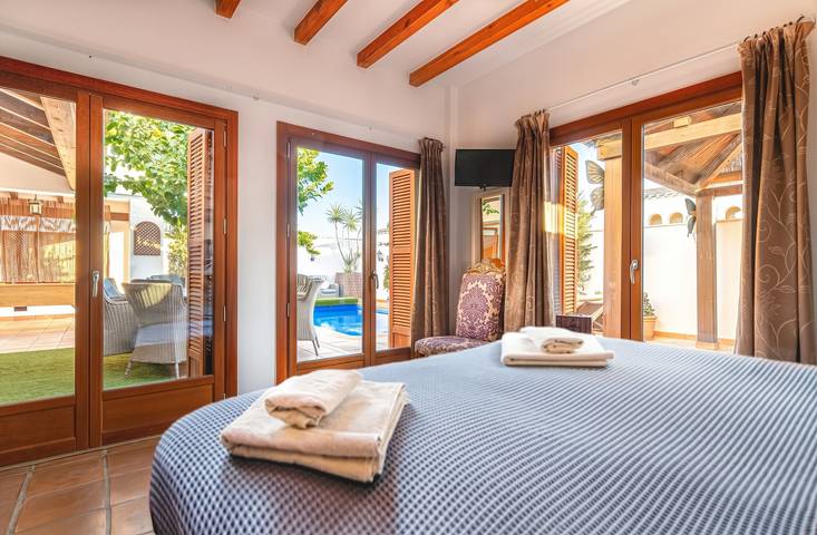 Villa de luxe à El Valle, sauna, jacuzzi, piscine chauffée. in Murcia, Murcia l'intérieur des terres