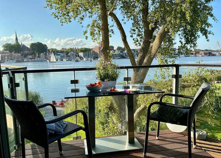 Ferienwohnung für 4 Personen, mit Balkon in Schlei