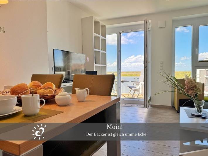 Ferienwohnung für 4 Personen, mit Balkon in Dorum - 3