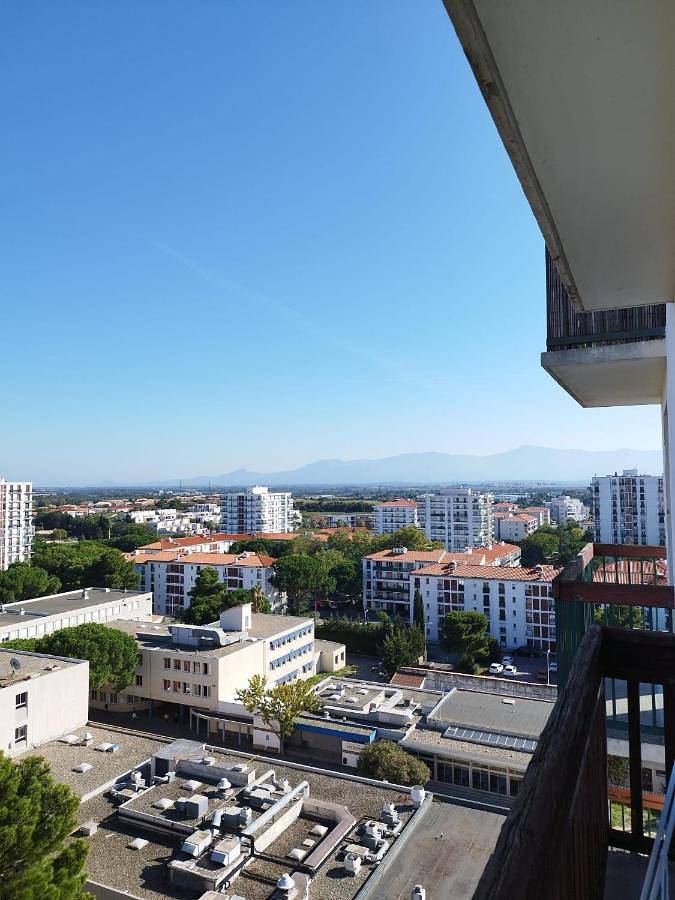 Chambre d’hôte pour 3 personnes, avec vue et balcon, animaux acceptés à Perpignan - 2
