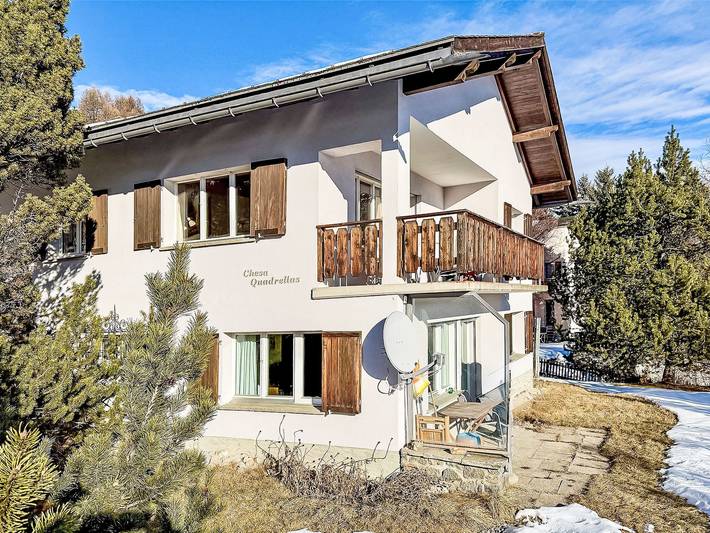 Ganze Wohnung, Chesa Quadrellas / Eg in Samedan, Sankt Moritz