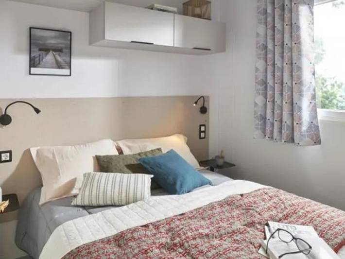 Camping Le Clos de Barbey  - Mobilheim 2 personen - Le Caprice - Grand Confort 1 Schlafzimmer 20 m² in Bauduen, Brignoles Region