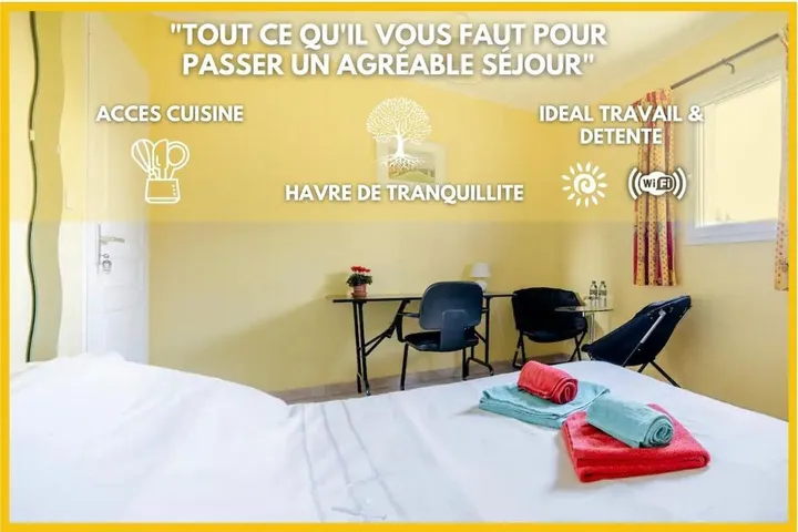 Guesthouse for 2 people, with terrace, with pets - 1