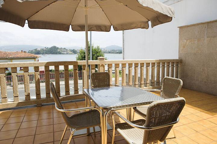 Appartement entier, Appartement de vacances pour 3 personnes avec terrasse in Praia de Santa Marta - Areal de Santo Estevo (Baiona), Baiona