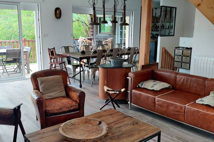 Ferienhaus für 10 Personen, mit Garten