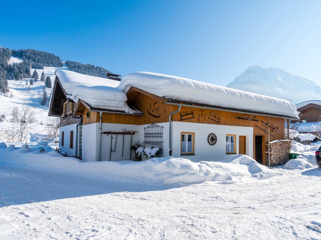 Geheel appartement, Chalet in Kleinarl bij Ski Amadé Sneeuw in Kleinarl, Ski Amadé