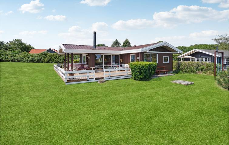 Ferienhaus für 6 Personen, mit Terrasse und Garten sowie Sauna in Mommark - 3