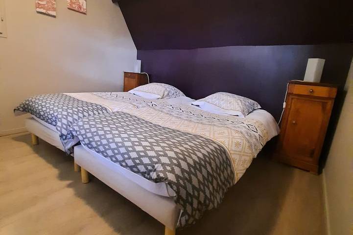 Location de vacances pour 7 personnes, avec piscine et terrasse ainsi que sauna et jardin à Fatouville-Grestain - 3