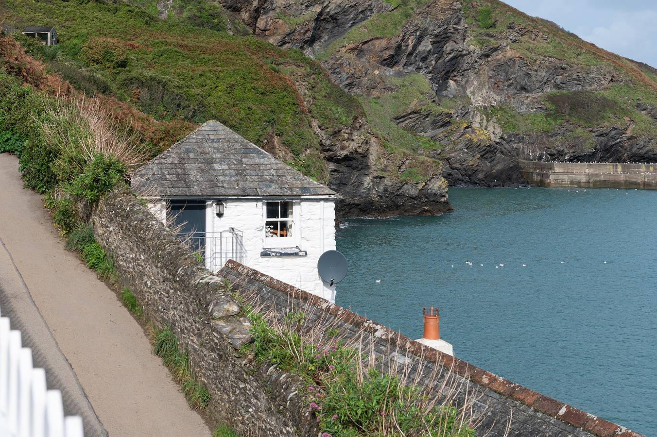 White House Cottage in Port Isaac, Pentire Point - Widemouth
