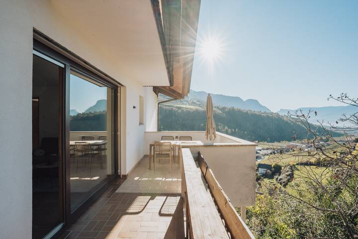 Ganze Wohnung, Ferienwohnung Oberegghof Ifinger mit Bergblick und Wlan in Riffian, Passeiertal