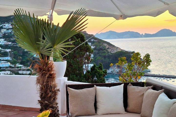 Ferienhaus für 3 Personen, mit Garten in Ponza