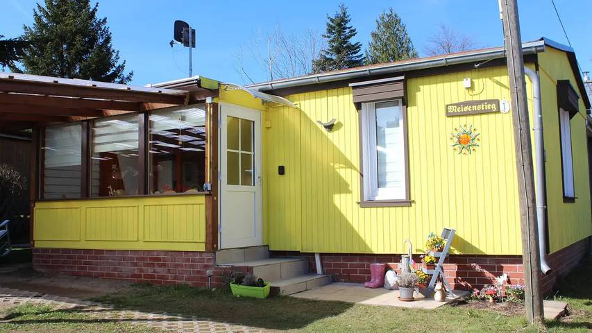 Ferienhaus für 4 Personen, mit Garten