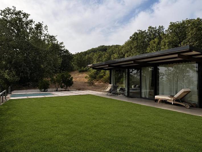 Chalet para 3 personas, con Terraza y Jardín además de Piscina y Vistas en Candeleda