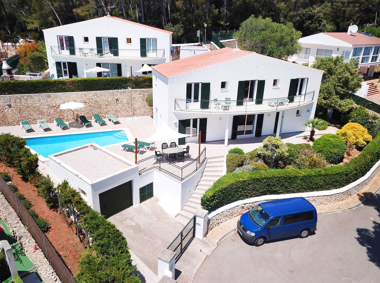 Villa per 8 persone con giardino in Serpentona, Ciutadella