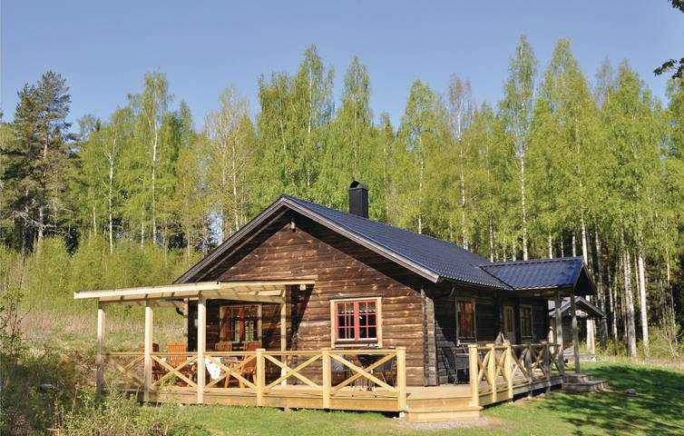 Ferienhaus für 6 Personen, mit Terrasse und Sauna in Värmland