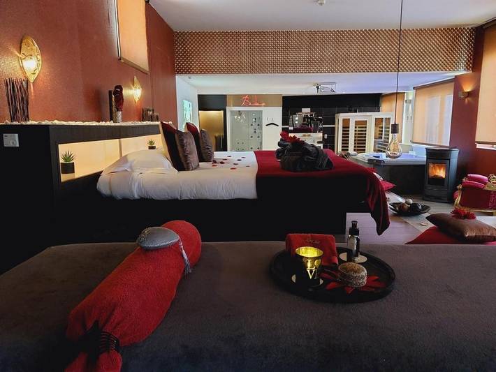 Maison d’hôte pour 2 personnes, avec jacuzzi ainsi que terrasse et sauna à Verviers - 2