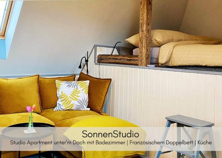 Ferienwohnung, mit Garten und Ausblick