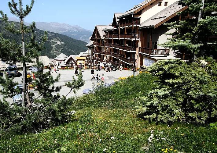 Gîte pour 5 personnes, avec sauna ainsi que piscine et balcon à Valmeinier - 3
