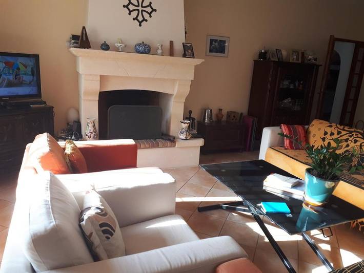Location de vacances pour 8 personnes, avec jardin ainsi que balcon et vue à Orthoux-Sérignac-Quilhan - 4
