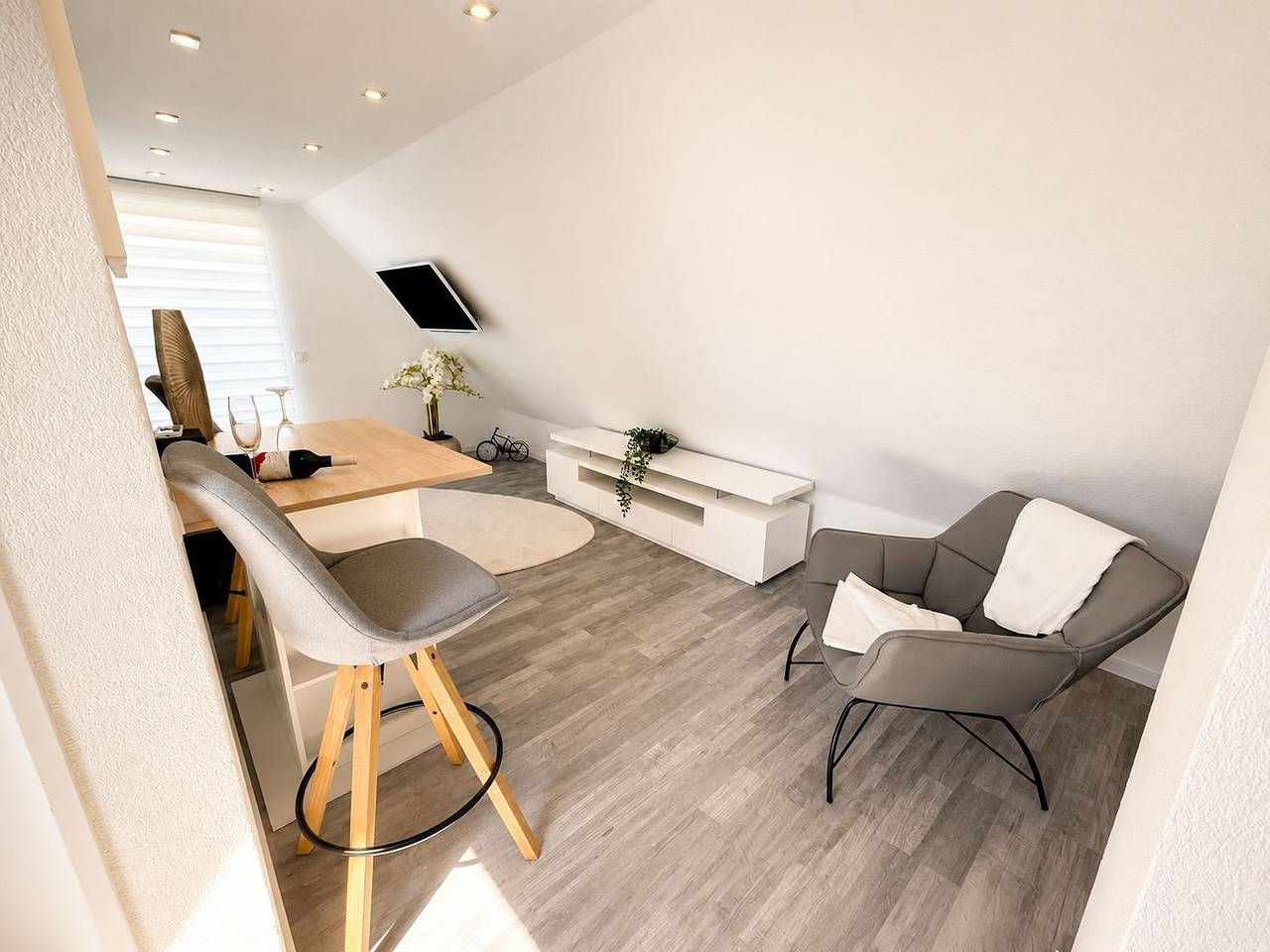Ganze Ferienwohnung, Bodensee Apartment Friedrichshafen Seewiesen Dg in Friedrichshafen, Region Bodensee-Oberschwaben