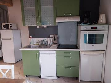 Gîte pour 5 personnes, avec terrasse à Ocqueville