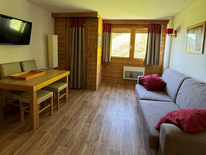 Gîte pour 2 personnes, avec Jacuzzi ainsi que Piscine et Sauna à Mâcot-la-Plagne