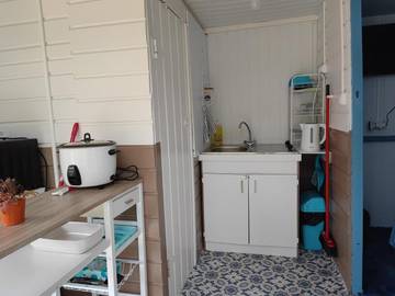 Gîte pour 3 personnes, avec vue ainsi que jardin et balcon, adapté aux familles à Montsinéry-Tonnegrande