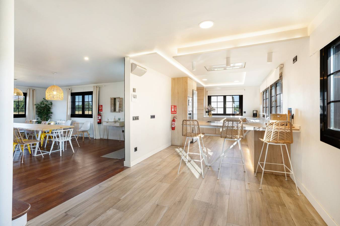Casa rural 'Camino Blanco' con piscina privada, terraza compartida y aire acondicionado in Ibeas de Juarros, Provincia de Burgos