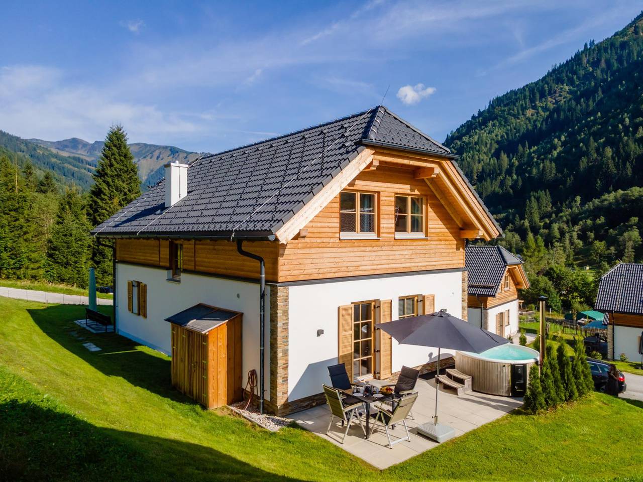 Luxus Chalet mit finnischer Sauna und Hottub in Rottenmanner und Wölzer Tauern, Irdning-Donnersbachtal