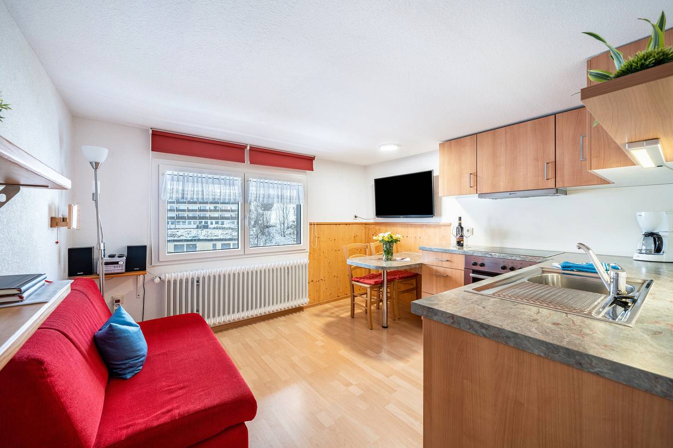 Ganze Wohnung, Ferienwohnung 'Dorfblick' mit Bergblick, Gemeinschaftsterrasse und Wi-Fi in Suedlicher Schwarzwald, Todtnau