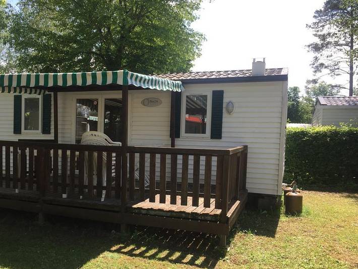 Camping des Pêcheurs - Mobilheim 6 personen - Family in Pont-de-Poitte, Französischer Jura