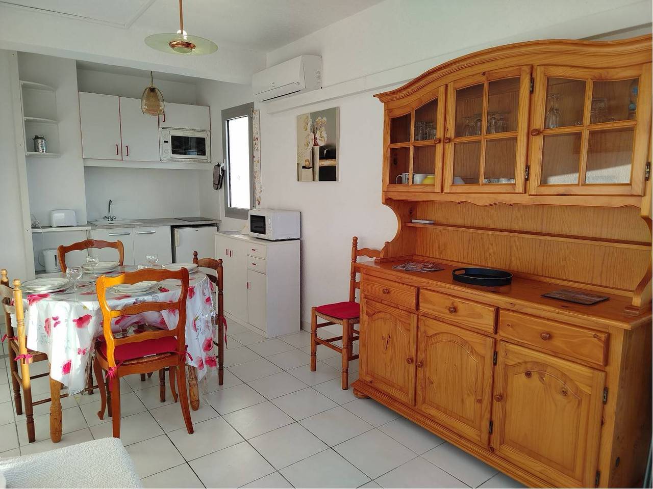 Apartamento vacacional entero, Playa a pie de este apartamento con aire acondicionado - 4 plazas -4Plage9 in Saint-Cyprien-Plage, Saint-Cyprien