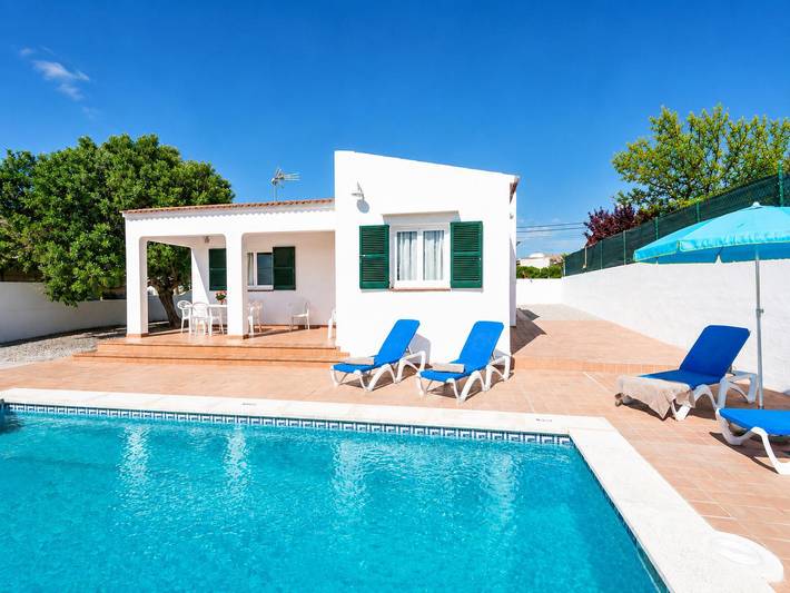 Chalet para 6 personas con terraza in Cala en Porter, Municipio de Alaior
