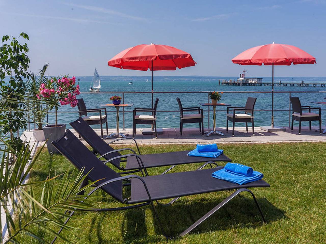 Seehotel Belriva - Komfort Apartment in Hagnau am Bodensee, Region Bodensee-Oberschwaben